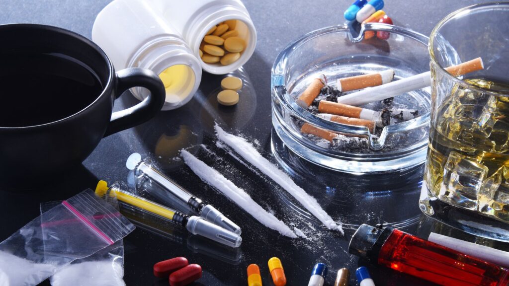 Alcohol and drugs