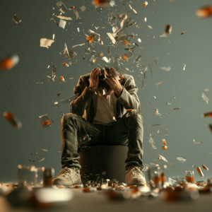 Anger u6913867445 create a realistic iamge. Does CHAMPVA Cover Drug 52dc4fa6 c8f6 48b5 baab f4edb5c5a2e4 1 Man struggling with drug and alcohol addiction, representing CHAMPVA coverage for drug and alcohol rehab at Safe Harbor Treatment Center.